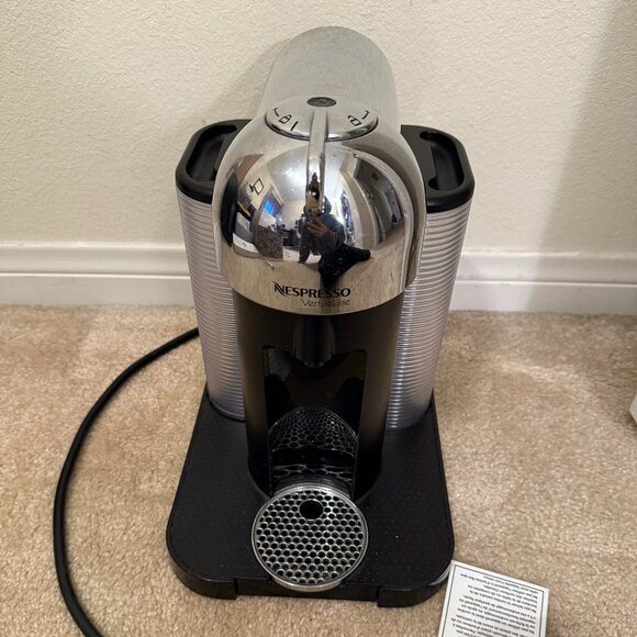 Nespresso Vertuo Coffee Maker & Espresso Machine by Breville, Chrome - Picture 2 of 6